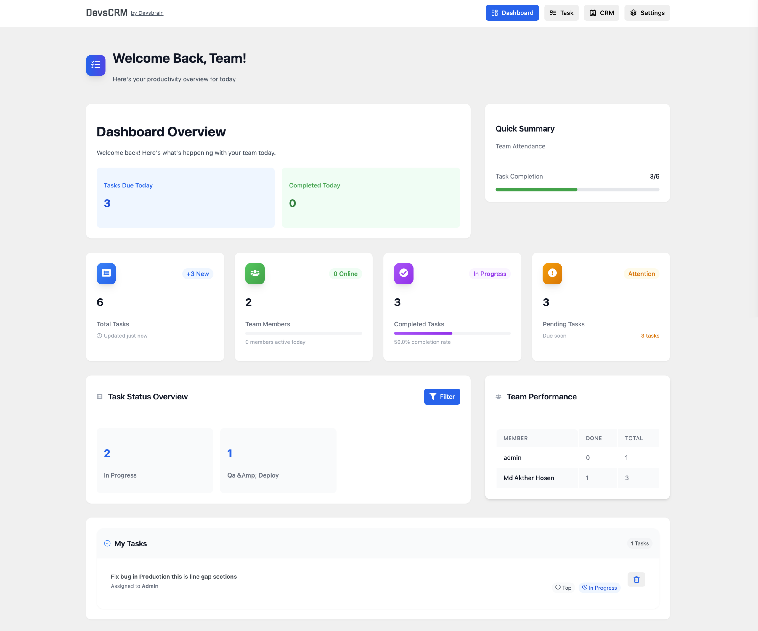 Secure Dashboard